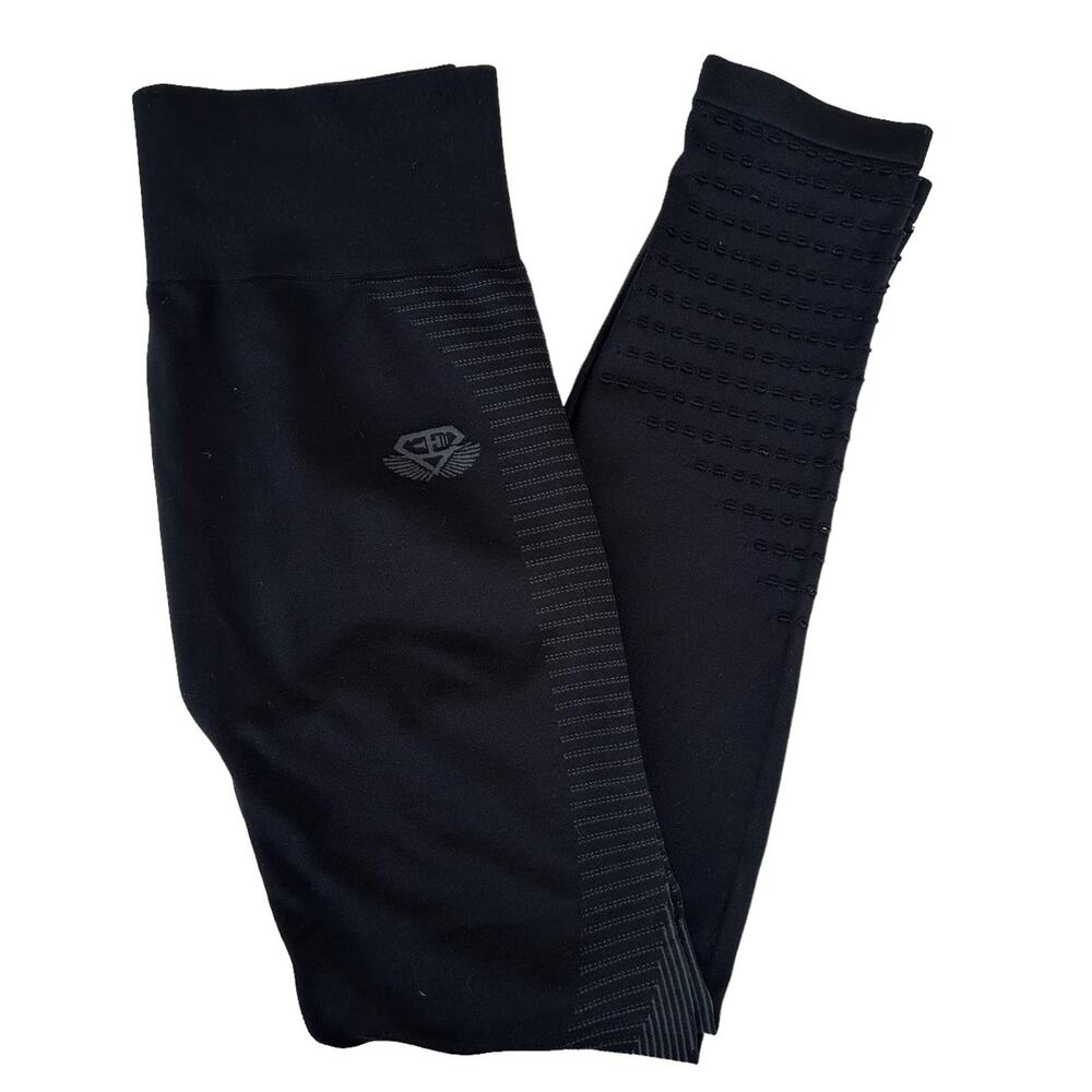 Engineered Life Black Seamless Leggings Sz M